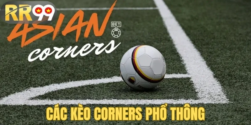 Các kèo corners phổ thông