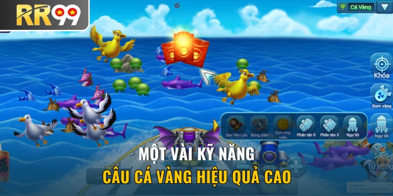 Một vài kỹ năng Câu Cá Vàng hiệu quả