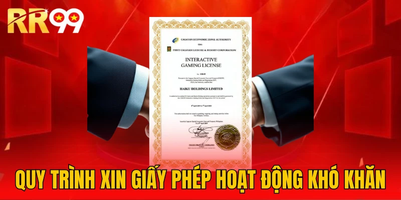 Thương hiệu phải trải qua quy trình xin khắt khe